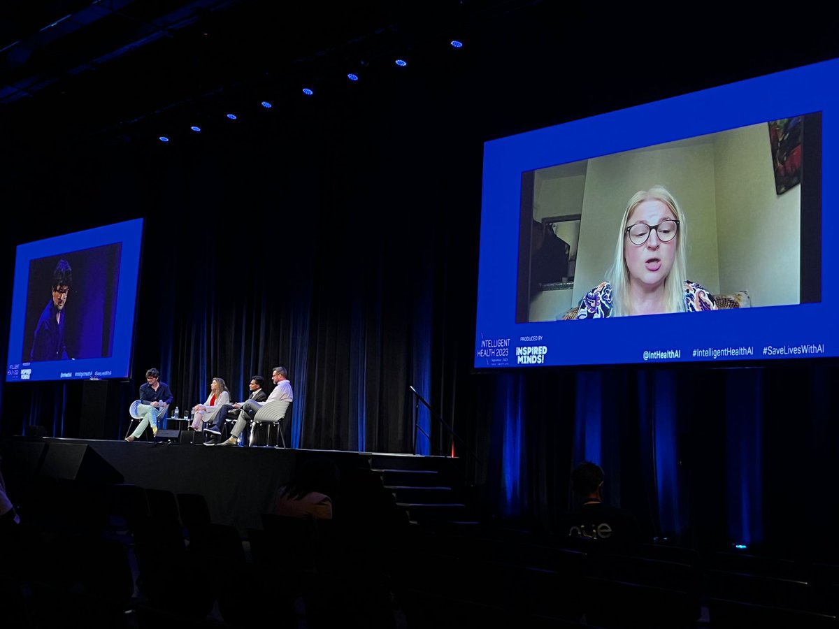 IntHealthAI's tweet image. “I have hope that the international community will build these frameworks, it’s incredibly important that there is credible co ordinating on regulation of AI." Rachel Dunscombe, CEO OpenEHR, Visiting Professor Imperial College and Digital Health Advisor

#intelligenthealthai