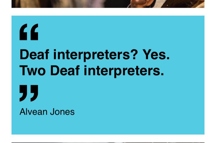 cisli_ireland's tweet photo. Groundbreaking Interpreting Team work at this years #FringeFestival lead by @liannequigley "This is you" 17th Sept 6:30pm Smock Alley Theatre #DiHi #Interpretingteam @dublinfringefest #internationalweekofdeafpeople get your tickets while they last 🎟 🎭🤟🏽 https://t.co/RfRZ6HoIik