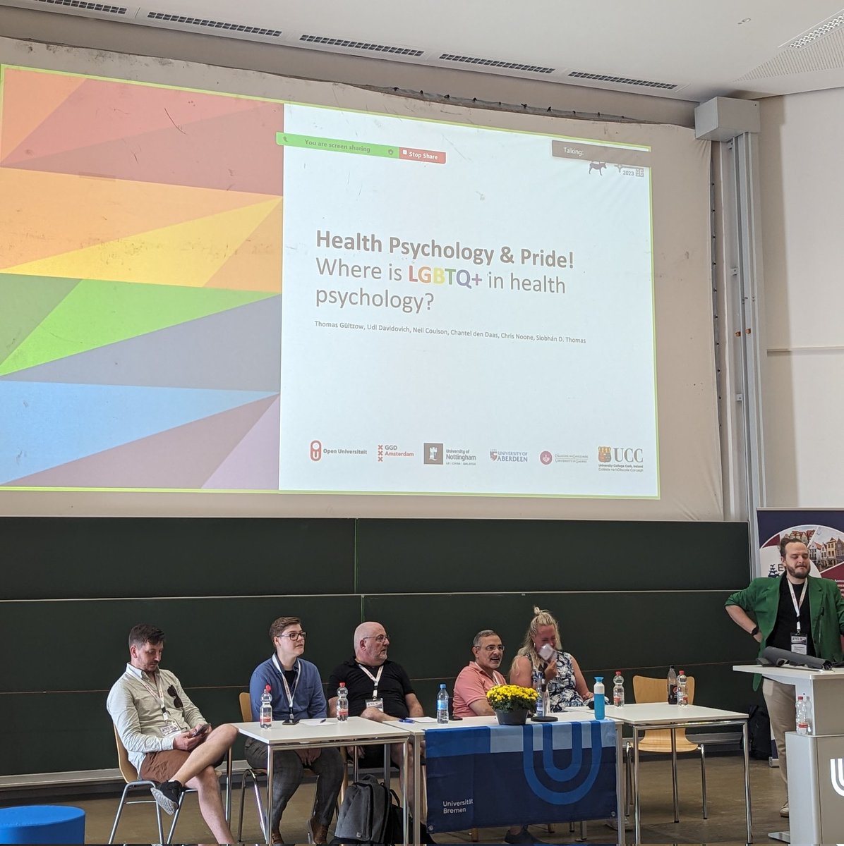 More highlights from <a href="/ehps2023/">@EHPS2023</a> last week! Two excellent roundtable discussions on power relations in research and LGBTQ+ in health psychology. So much great content this year focussed on action and creating change in the field! Thanks #ehps!