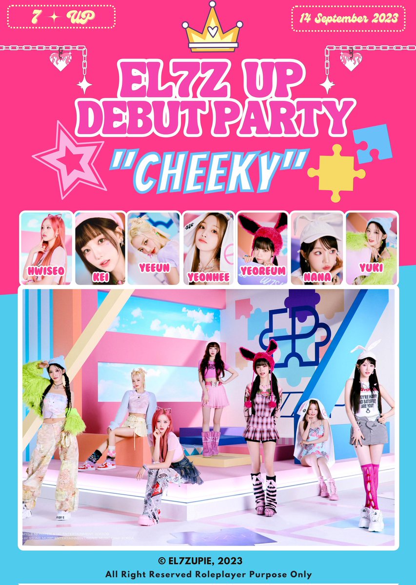 ㅤ
          𝒜n empty puzzle's board with no filler found the owner, seven missing puzzles that disappear one by one they're bind each other as 𝐸͟𝐿͟𝟽͟𝑍͟ 𝑈͟𝑃 linking each finger in the same vibes with the first stage 𝟕 ⊹ 𝐔𝐏𓂃  ࣪   ˖ 𖦹
ㅤ