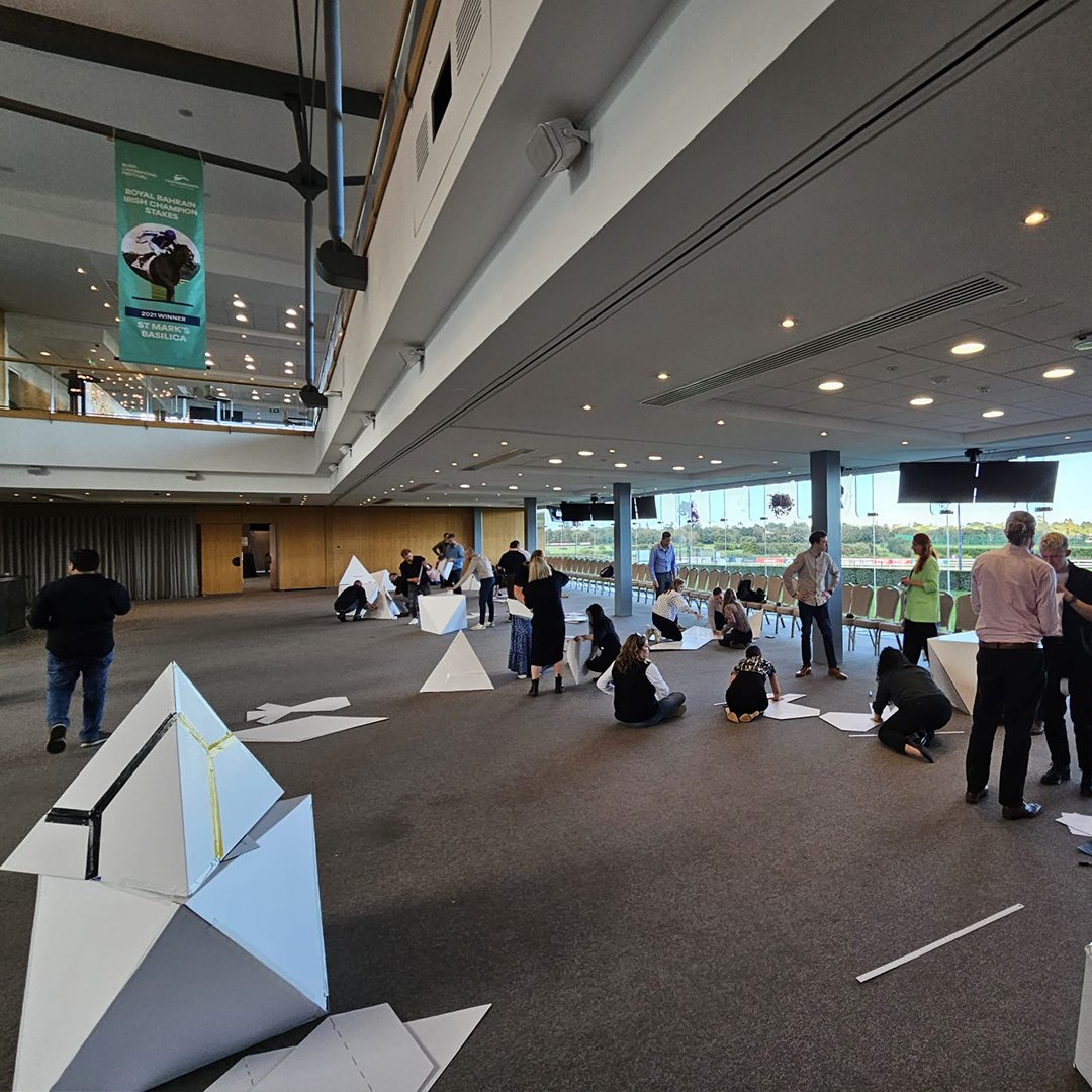 DynamicEventsIE's tweet image. 🎉 Yesterday, we had the incredible pleasure of running the Pyramid Power team-building event at @LeopardstownRC for our client, @NitroSoftware 🏗️💎 

#TeamBuilding #DynamicEventsIreland #LeopardstownRacecourse #PyramidPower #NitroSoftwareInc