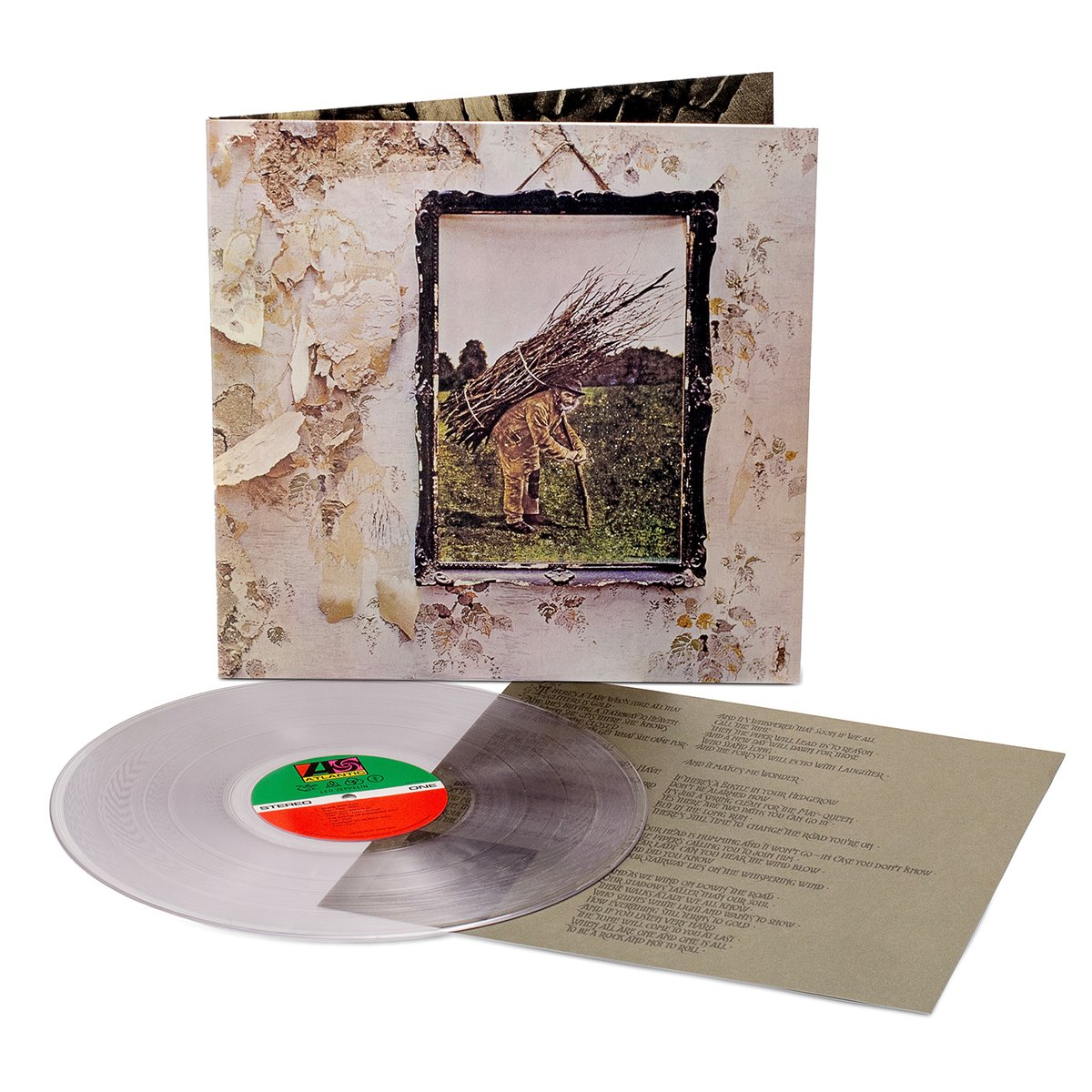 As part of the celebration of 75 years of Atlantic Records, Led Zeppelin IV will be released on 180g crystal clear vinyl, available worldwide October 27. Pre-order now: Atlantic75.lnk.to/LZIV