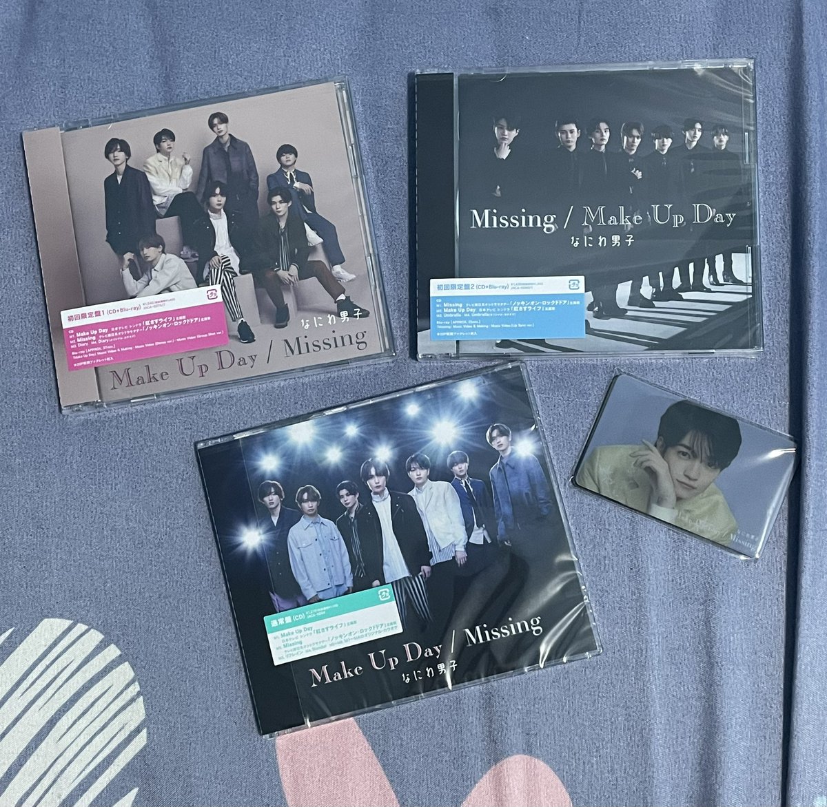 reechan_rk's tweet photo. Finally got my copy🥹

Sharing the bluray bundle of naniwa chan 5th single here: 
🔗 https://t.co/JqWw5IuIkH…
🔑 DM &amp; share with me “what u missing the most in naniwa danshi”

would love to hear nice words from nanifam since these days J has been giving me headache😂
#riananiwa https://t.co/LgbAEnNA5Z