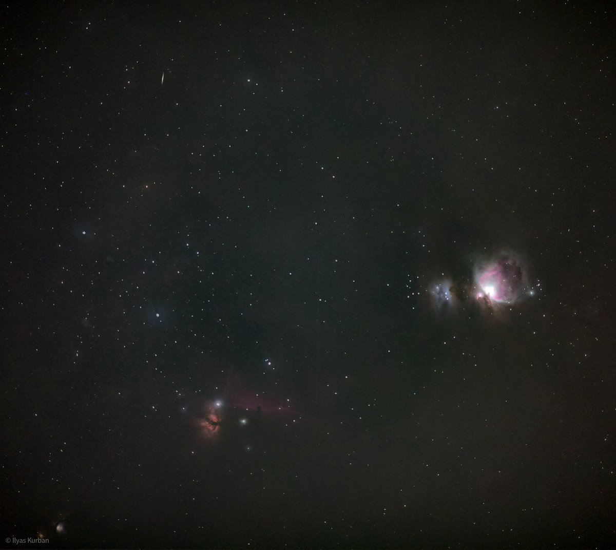 Orion season has started.
<a href="/AstroPhotoTurk/">Astrophotography Turkey 🇹🇷</a> 
#Astrophotography
#orionconstellation 
#deepsky 
#astrophotography 
5×30 sec
#canon200mmf28l 
#staradventurer 
#canonrp