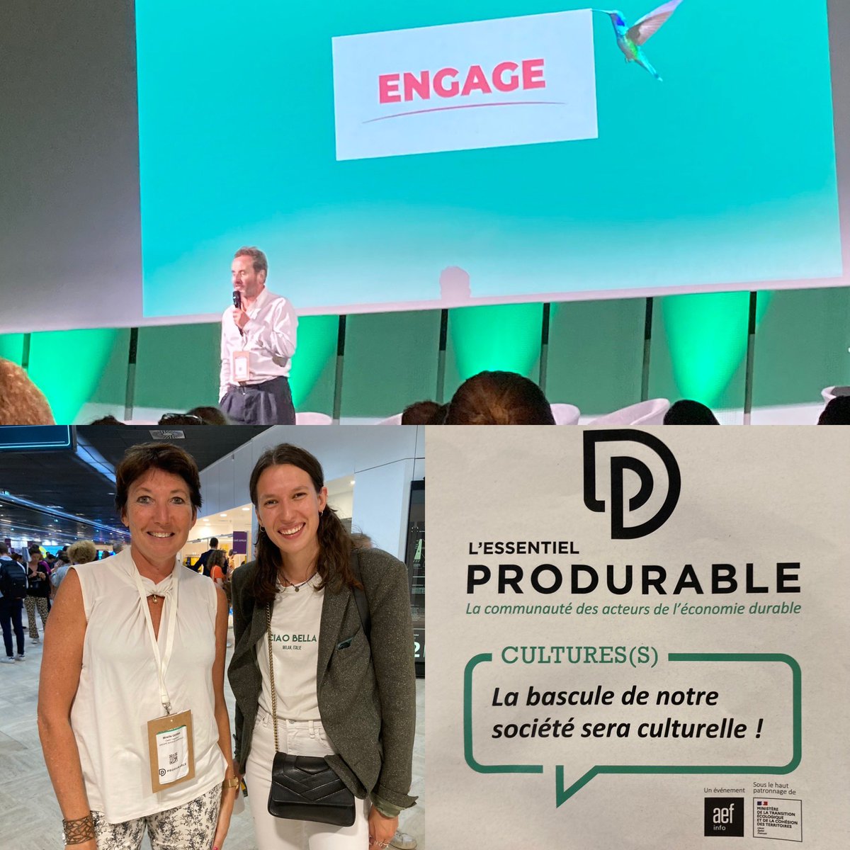 En #direct du #salonprodurable2023  
les acteurs du #developpementdurable s’engagent pour transformer nos modèles #économiques