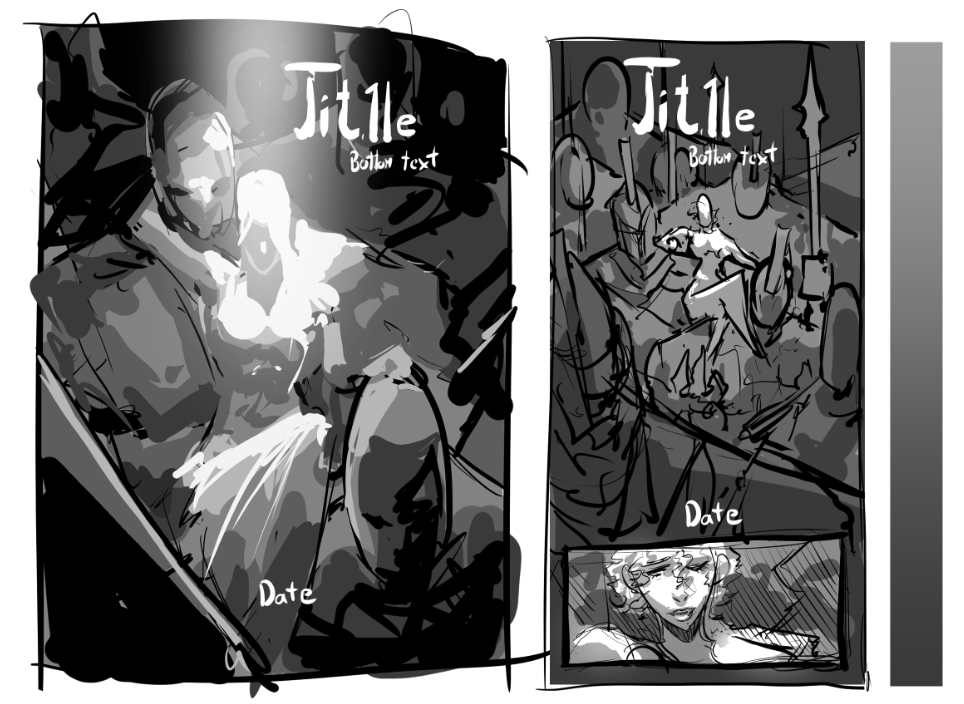 Personal doodle of the day. 

Name this comic 