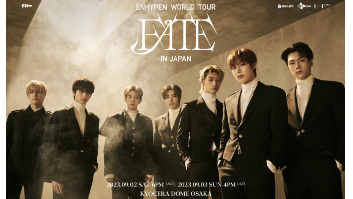 hass_ent's tweet photo. 行ってきました！ ENHYPEN WORLD TOUR FATE in JAPAN at 京セラドーム
☟
https://t.co/REIPcHvYIP

#enhypen #engene #worldtourfate https://t.co/QCjuNhrX1D