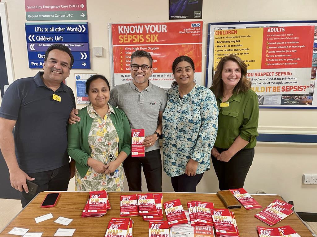 Raising sepsis awareness at SWBH 
<a href="/SWBHnhs/">SWB NHS Trust</a> <a href="/IpcSwbh/">SWBH IPC</a> <a href="/UKSepsisTrust/">The UK Sepsis Trust</a> <a href="/SWBHSepsis/">SWBH Sepsis Team</a> <a href="/Doc_BeTheChange/">Dilip Kumar Gandhi (दिलीप कुमार गांधी)</a> <a href="/drnickmakwana/">Nick Makwana</a> <a href="/MelR4970/">melanie.roberts</a>
