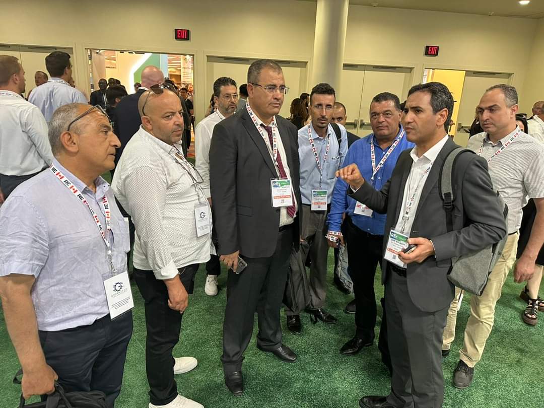 CONECTInternat1's tweet photo. 🇺🇸 🇹🇳
 في اليوم الثاني من اشغال البعثة الاقتصادية التي تقودها كونكت الدولية الى الولايات المتحدة الامريكية قام الوفد التونسي بزيارة اهم صالون الدولي للطاقات المتجددةال +RE 
#REPlus2023 #PACKEXPO https://t.co/ywIL2CraGU