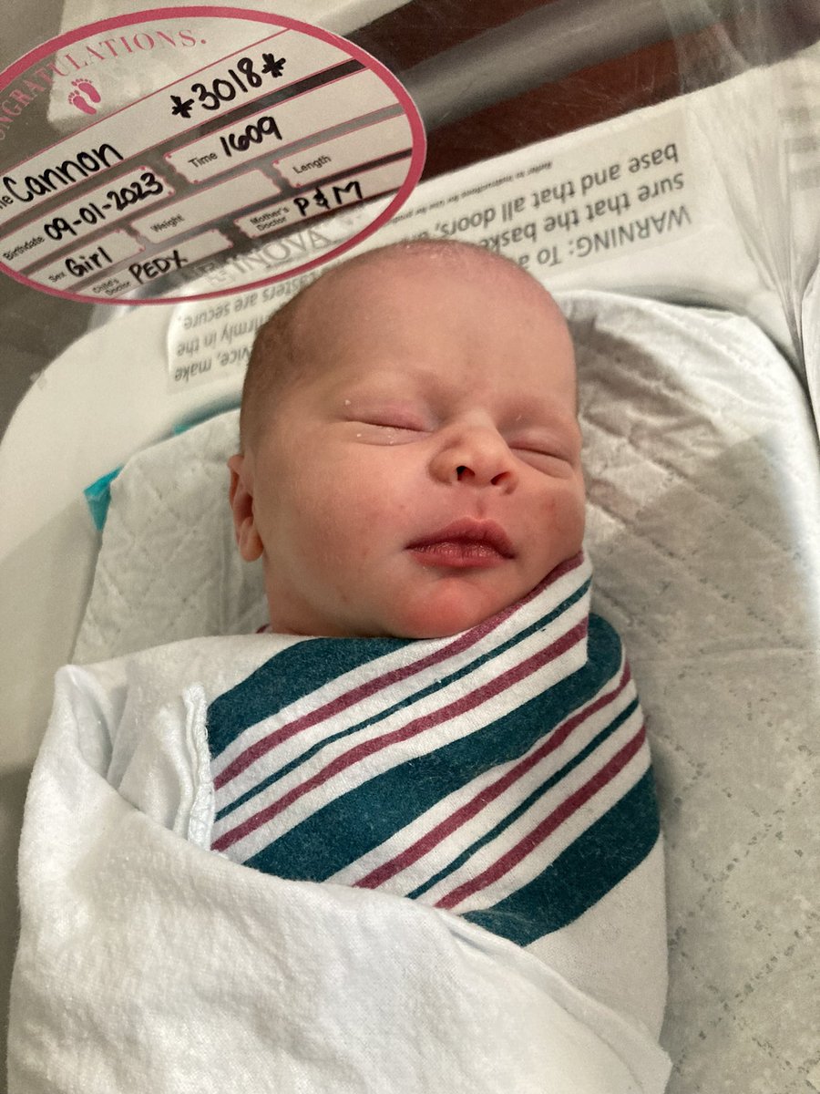 AU_Wrestling's tweet photo. Congratulations to Cassell Hall of Famer and three-time All-American Mike Cannon and his wife Sarah on the birth of their adorable baby girl, Keegan Marie Cannon!

That’s baby girl number ✌️ for the Cannon Family! https://t.co/9WrE50MryB