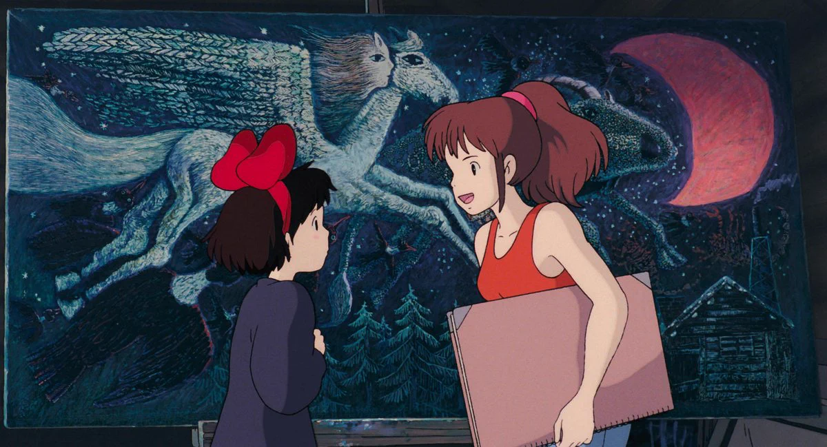 ジブリ映画フィルム　魔女の宅急便　ウルスラの絵６枚セット ジブリのせかい【非公式ファンサイト】 a X: 