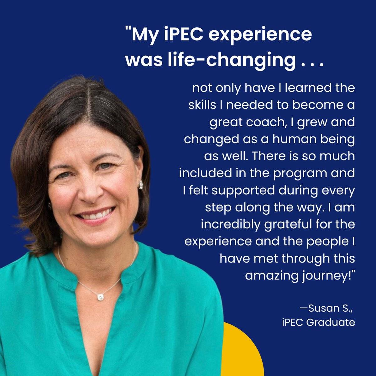 The number 1 word we hear from graduates describing the iPEC coach training experience? ✨

“Life-changing!”