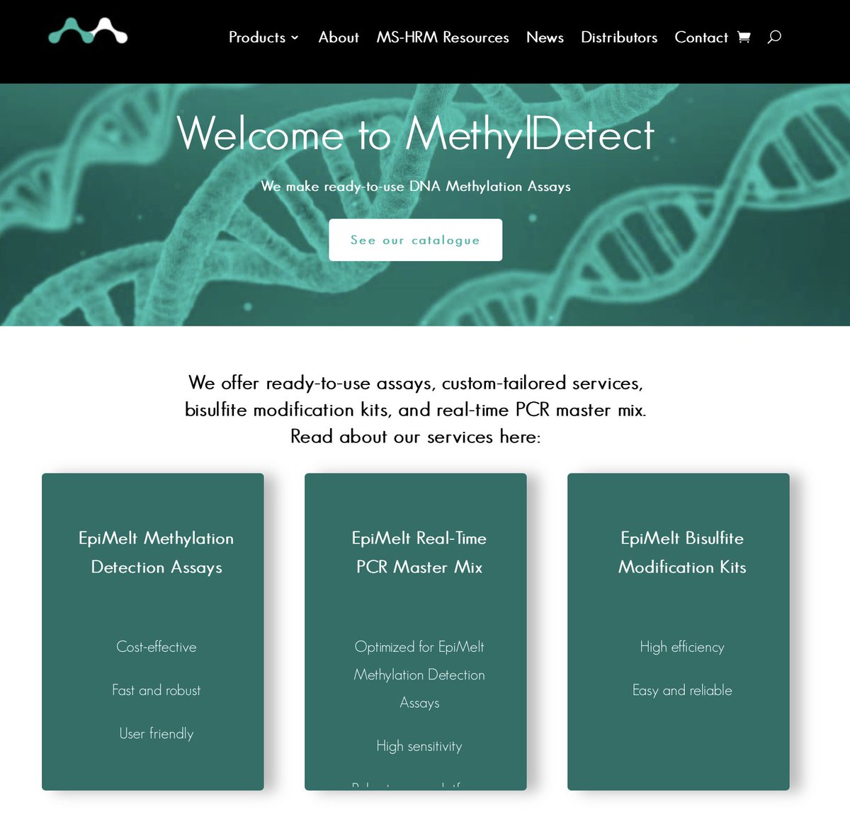 MethylDetect's tweet image. We have today updated our website with new products for methylation research, visit: methyldetect.com for details :-) #MSHRM #epigenetics #DNAmethylation #bisulfitemodyfication