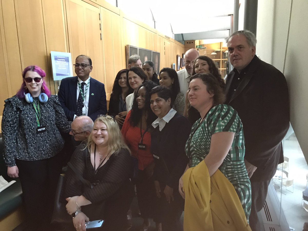 Great discussions today in parliament @CareWorkersFund & @ASCAPPG with care workers and the people they support - good to see MPs making a point of coming to listen and ask questions despite a last minute call to vote! @NCFCareForum