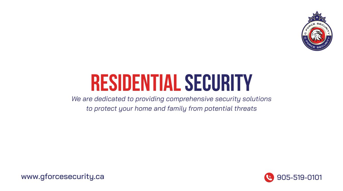 At G force security we ensure to secure Your Dream Home in Ontario with our expert neighborhood watch team which helps to deter crime, strengthen community bonds, and ensures peace of mind for all residents.'

Call us for your FREE security consultation 

#residentialsecurity