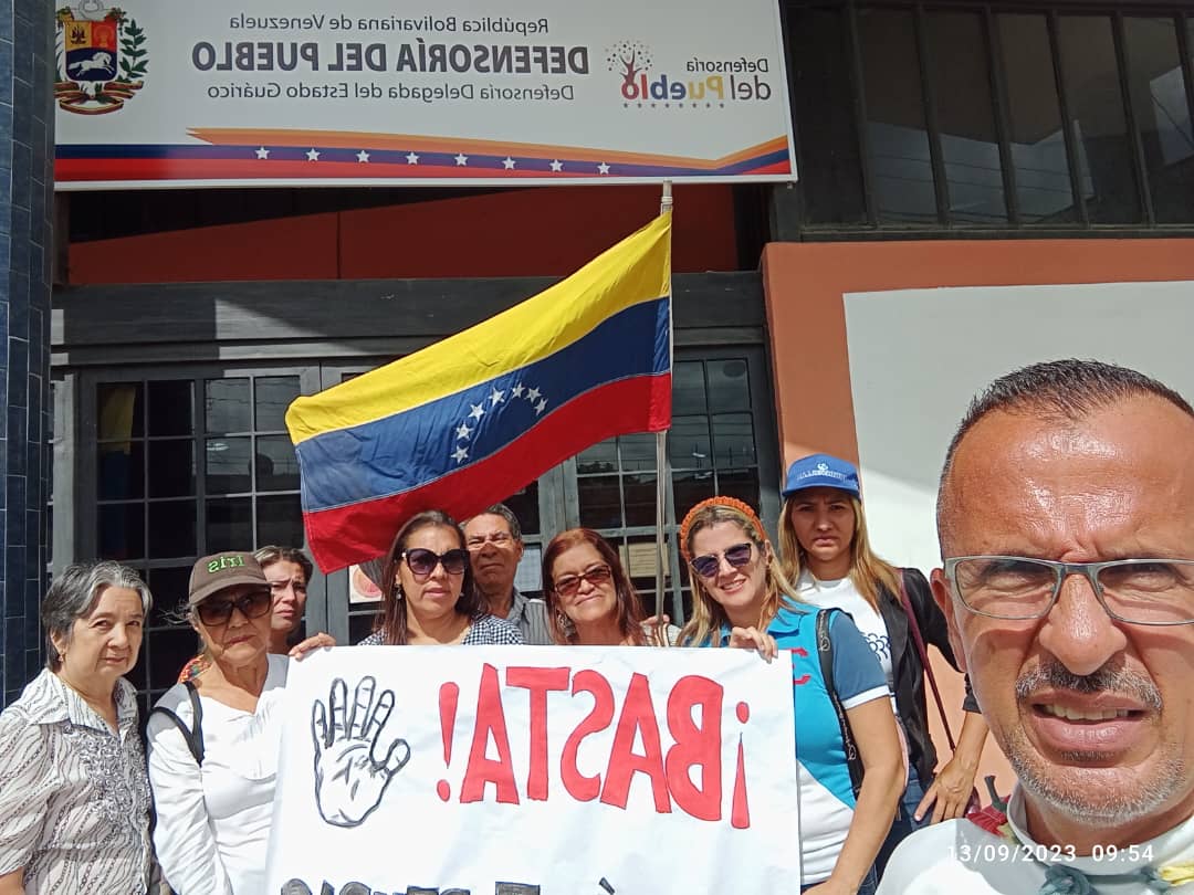 #13Sep,San Juan de los Morros,se entregó documento en la Defensoría del Pueblo,cese la represión,cese la tortura contra los trabajadores,los estudiantes y el pueblo #LiberenALosLuchadores #ElChavismoEsFascismo