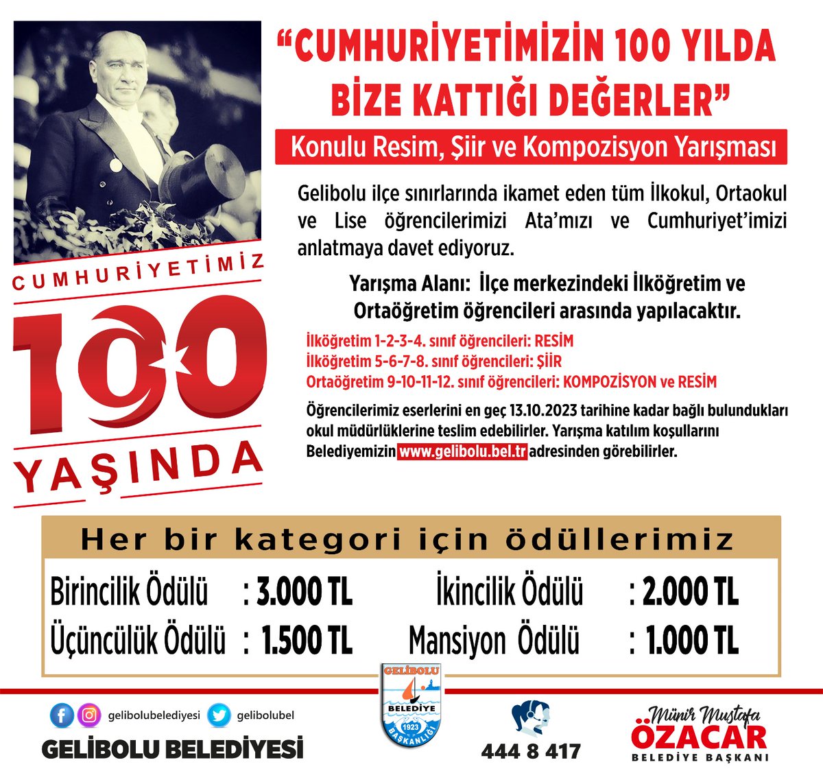 ‘Cumhuriyetimizin 100 Yılda Bize Kattığı Değerler’ ayyildizgazetesi.net/cumhuriyetimiz…