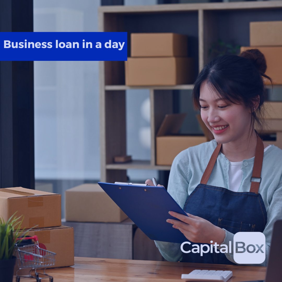 Quick and reliable business loans with <a href="/CapitalBoxSME/">CapitalBox</a>!   

Apply Now 👇 

capitalbox.com

#sme #startup #finance #business