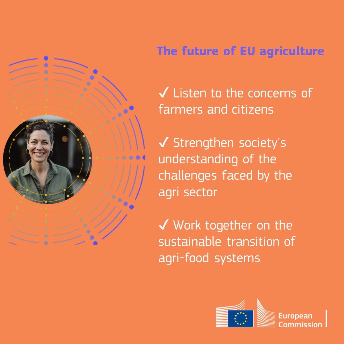 EU Agriculture🌱 (@euagri) on Twitter photo 🇪🇺 As announced by President <a href="/vonderleyen/">Ursula von der Leyen</a> in #SOTEU, the Commission will launch a strategic dialogue on the future of agriculture in the EU.
With this dialogue with farmers, civil society and citizens across the European Union, we want to 👇 🇪🇺 As announced by President <a href="/vonderleyen/">Ursula von der Leyen</a> in #SOTEU, the Commission will launch a strategic dialogue on the future of agriculture in the EU.
With this dialogue with farmers, civil society and citizens across the European Union, we want to 👇