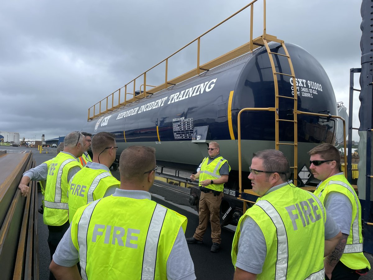 This week, the Office of Fire Prevention &amp; Control staff are attending training at the <a href="/PortofAlbany/">Port of Albany</a> in preparation for emergency response to railroad incidents. The training includes topics in hazmat, railroad safety, air monitoring, leak mitigation &amp; emergency response &amp; more.