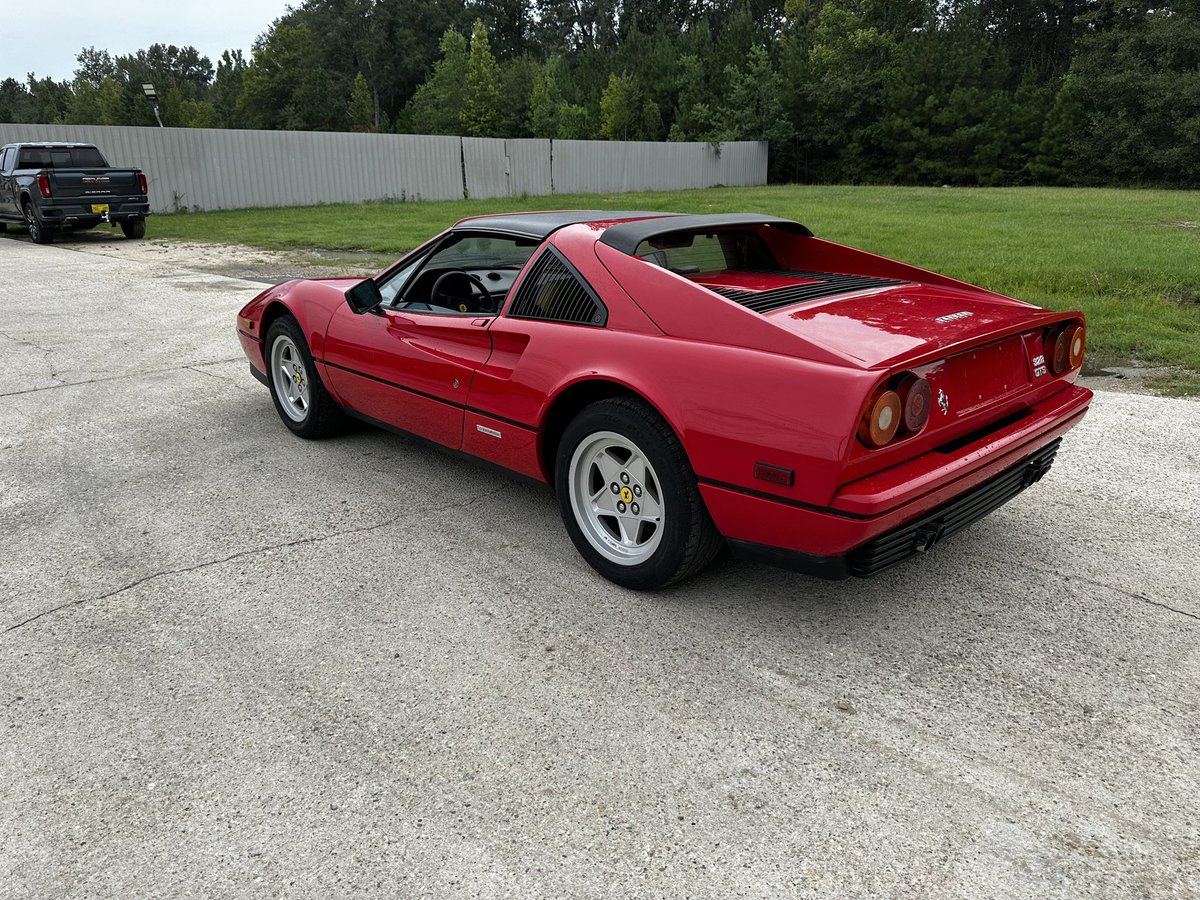 CorvetteSalvage's tweet photo. Well……every once in a while an old Ferrari can get put in the mix of the hundreds of Corvettes in our salvage yard. We would make Magnum PI proud for sure! https://t.co/OPDTdQR1fW