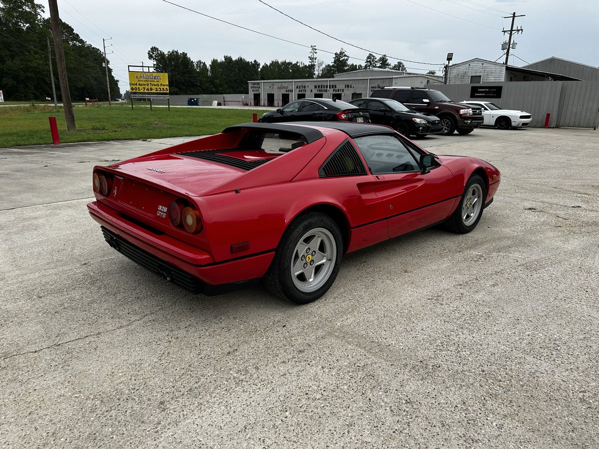 CorvetteSalvage's tweet photo. Well……every once in a while an old Ferrari can get put in the mix of the hundreds of Corvettes in our salvage yard. We would make Magnum PI proud for sure! https://t.co/OPDTdQR1fW