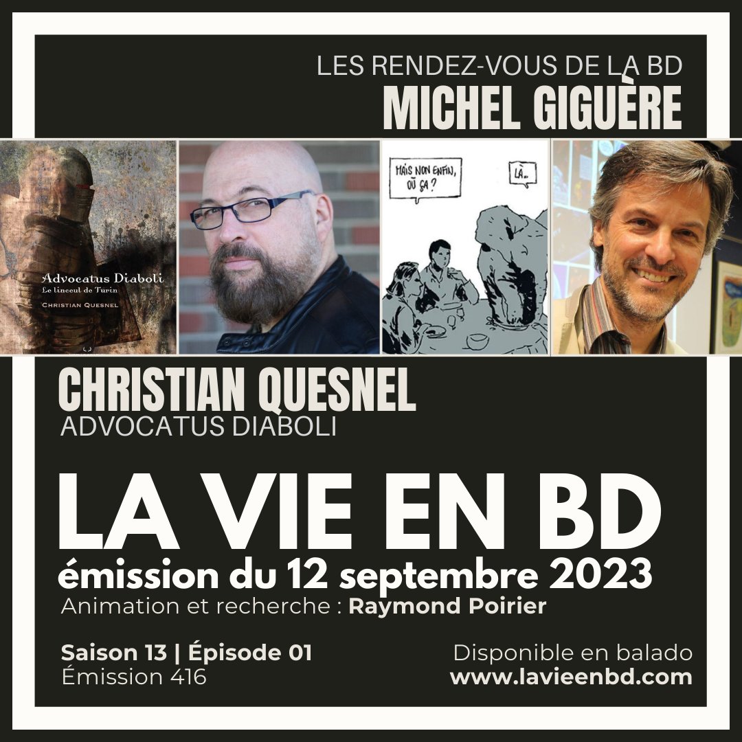 La vie en BD / CKRL 89,1 + balado tweet media