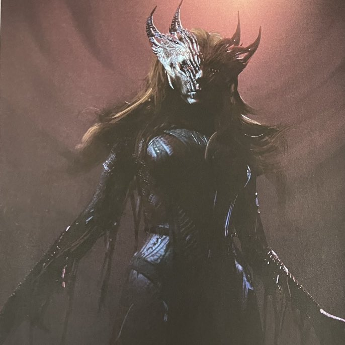 CultureCrave's tweet photo. #MultiverseOfMadness concept art with Wanda's crown infused with her skin https://t.co/nslNaZoDqT