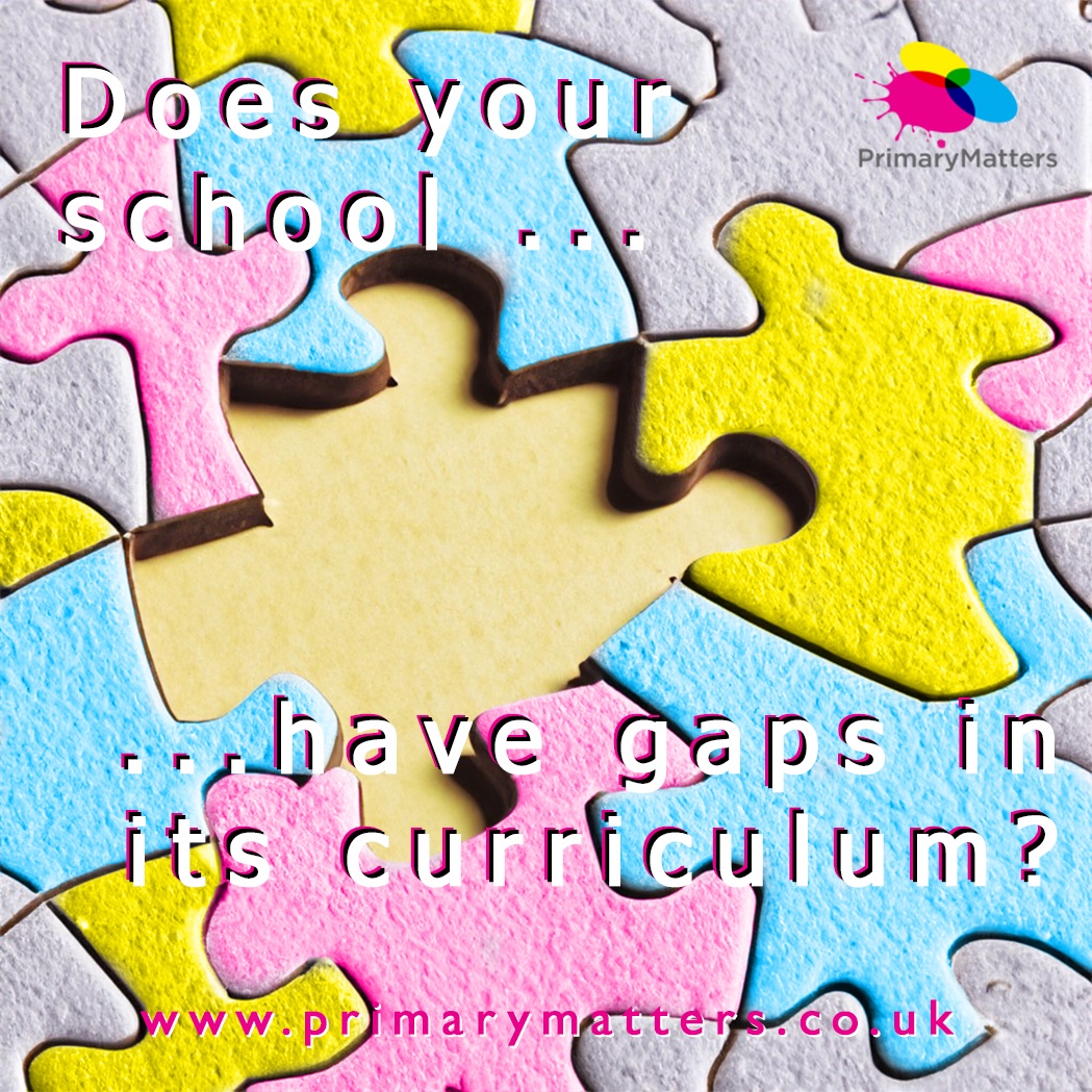 Does your school have gaps in its curriculum?

Weaker subjects?

Do you dread a 'deep dive' into certain curriculum areas?

We can help with curriculum design, subject leadership coaching and OFSTED preparation.

primarymatters.co.uk 

#ofsted #deepdive #primarymatters