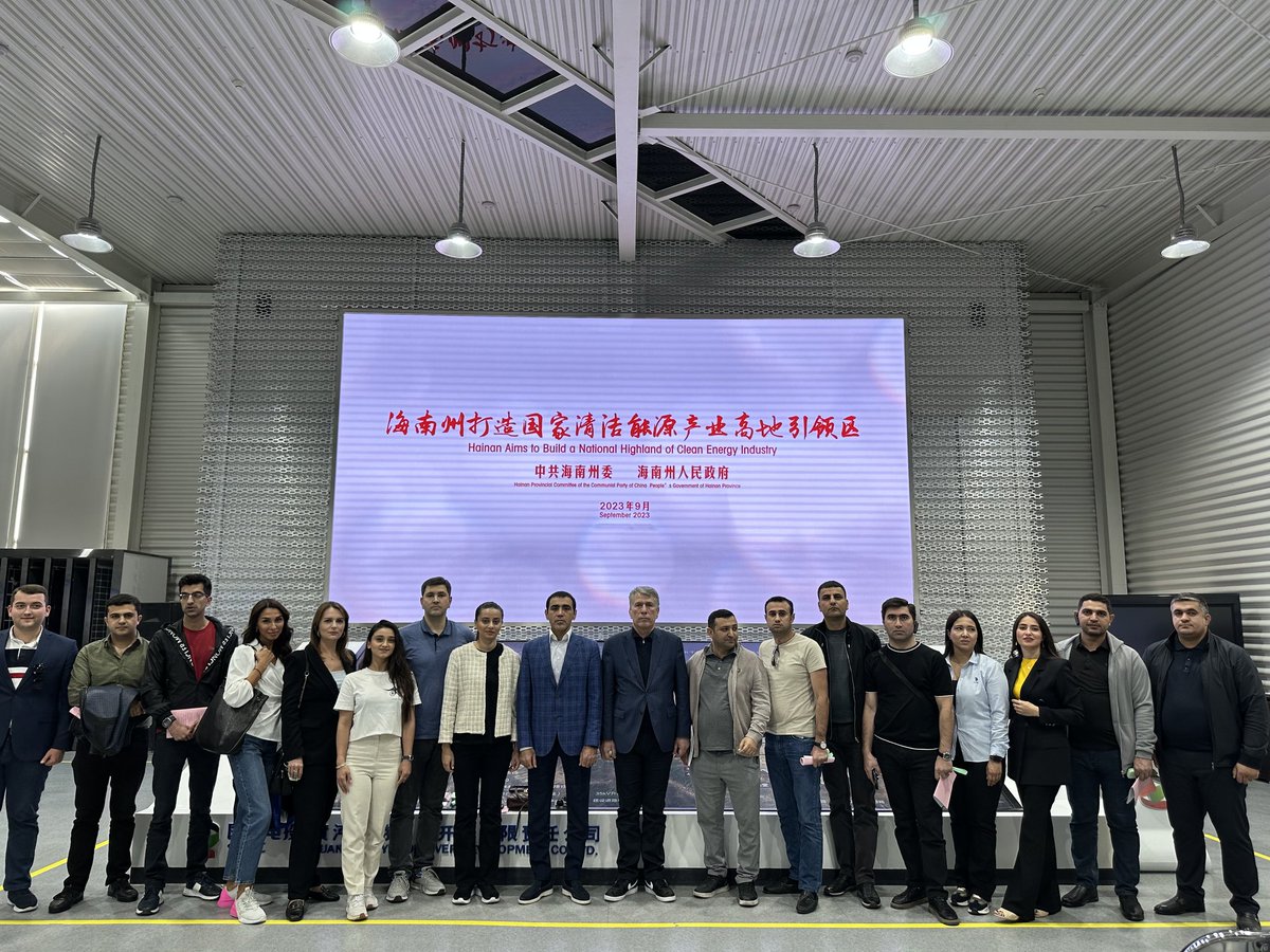 Yeni Azərbaycan Partiyası nümayəndə heyətinin Çin Xalq Respublikasına səfəri davam edir.
yap.org.az/az/view/news/7…