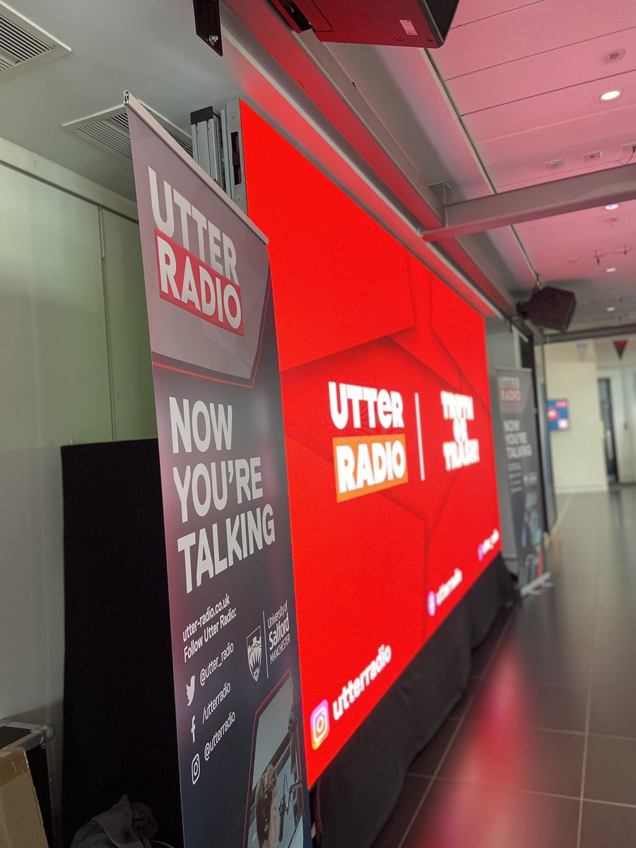 Utter_Radio's tweet photo. Amazing day down at Salford Uni MCUK campus!!! https://t.co/tvndsQxYDL