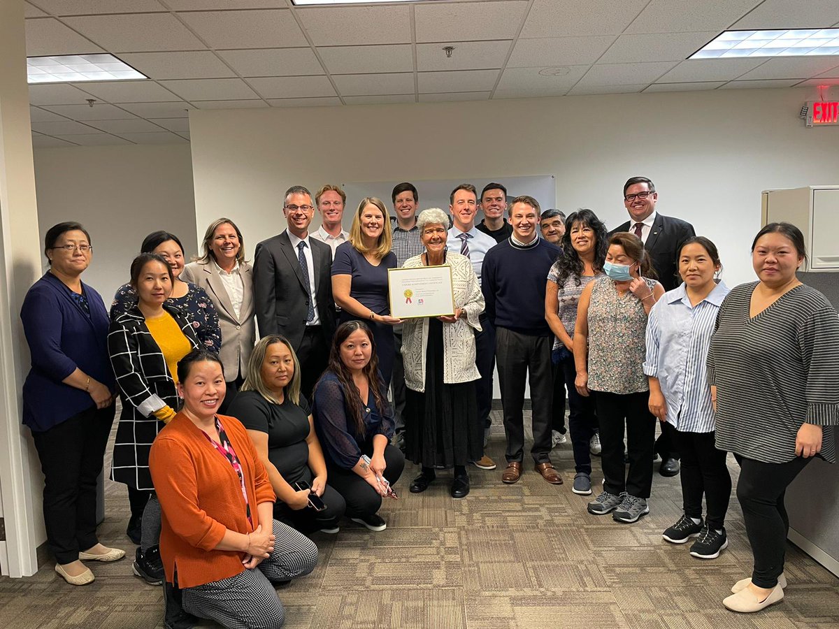 TradeGov's tweet photo. In St. Paul, #Minnesota, Under Secretary Lago presented the Export Achievement Award to @MedicalCarbon for their export successes. She reaffirmed ITA's commitment to support small & medium-sized businesses expand globally through the 2023 #NationalExportStrategy. https://t.co/0XKPvUXVO5