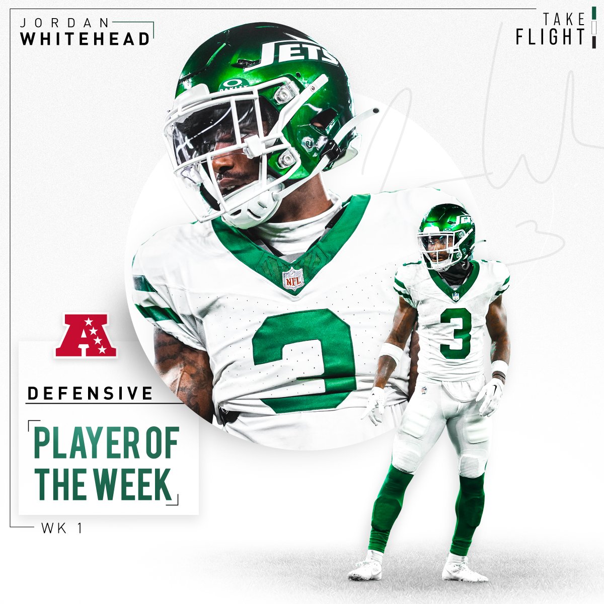 A hat trick of picks means you gotta get an award. Let's go, @jwhite_333!! 📰 nyj.social/3EAOogu