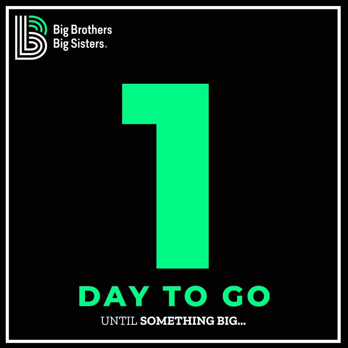 BBBSA's tweet photo. Our mission is to provide access and opportunities for every child through mentorship. We aspire to revolutionize mentoring nationwide, and no organization is better suited to champion this vision than BBBSA. One more day to go! Ready? #BeBig #BiggerTogether https://t.co/m3hPUAdjgT
