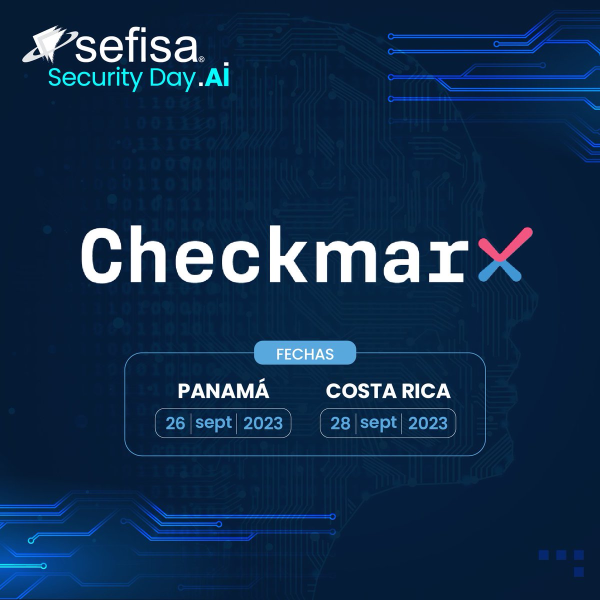 SefisaCA's tweet photo. Contaremos con la presencia de @Checkmarx , líder de seguridad de aplicaciones, ofrece la plataforma nativa de la nube más completa de la industria, con Checkmarx puede reducir el riesgo en todos los componentes del software moderno.
https://t.co/s3l2MFJLZr
#SefisaSecurityDay https://t.co/36XssnmSPi