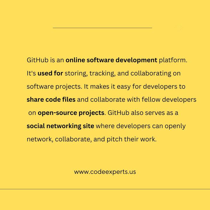 CodeExpertsUs's tweet image. #github is a platform for hosting code that allows for version control and collaboration. It allows you and others to collaborate on projects from anywhere. This lesson will teach you the #fundamentalsofgithub, such as repositories, branches, commits, and pull requests.
#coder