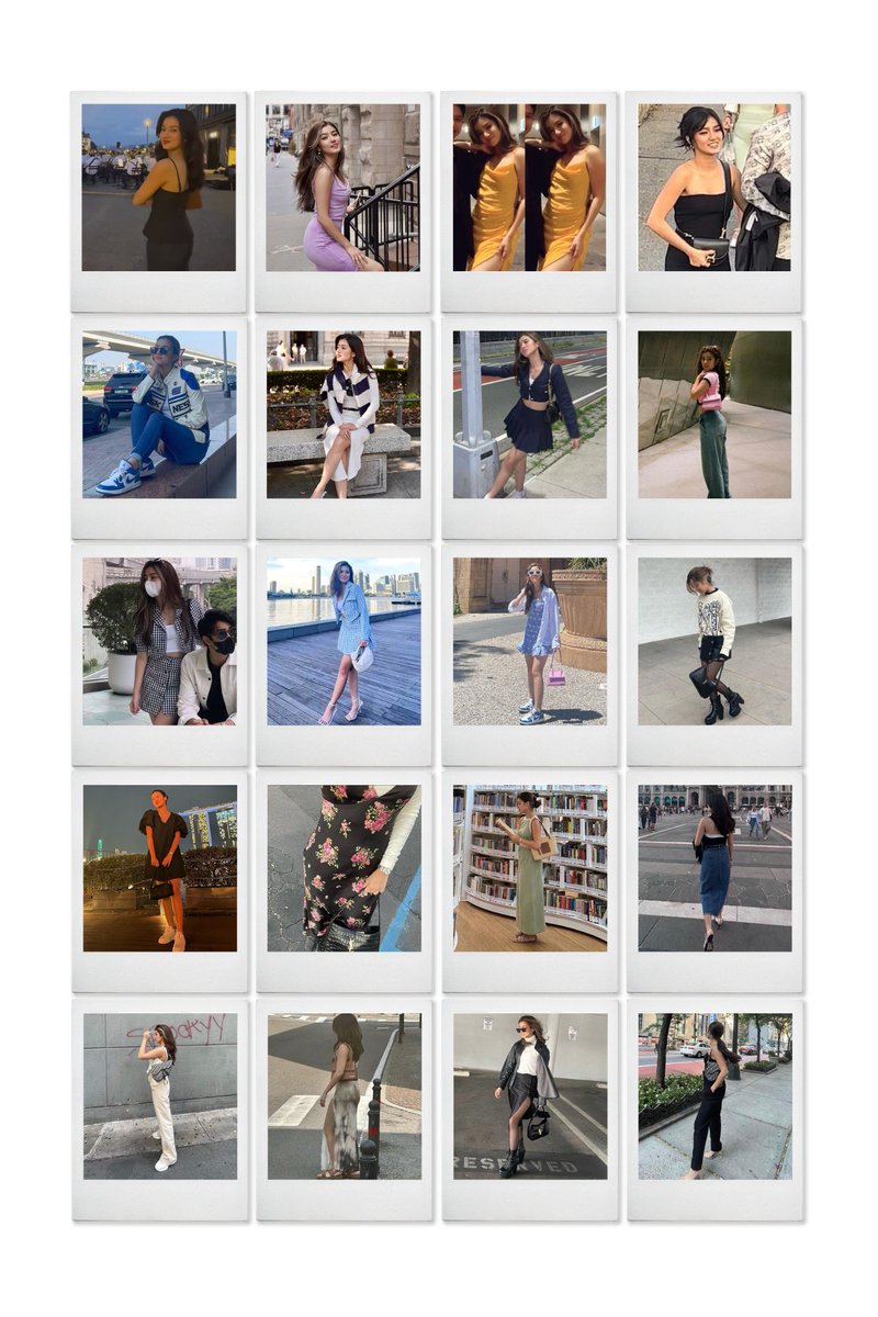 safespacedb's tweet photo. some of #bellemariano's out of the country OOTDs and she never disappoints 💅 https://t.co/pDxyE1BA3Y
