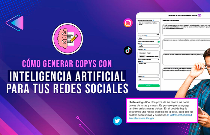 flexssscom's tweet photo. Cómo generar copys con inteligencia artificial para tus redes sociales
Las redes sociales son una parte importante de nuestra vida cotidiana. Pero crear contenidos atractivos  para compartir en las redes sociales llevan mucho tiempo.
https://t.co/aPGiBay40Q 
#flexsss #software https://t.co/mmsJyssOTt