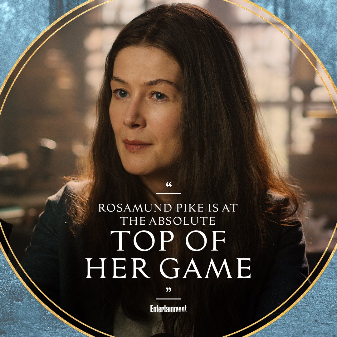 Our Moiraine. Don't miss Rosamund Pike in #TheWheelOfTime, only on Prime Video.