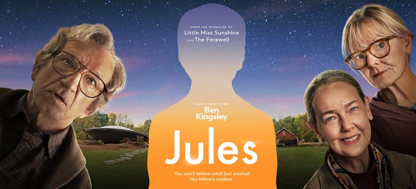 screenbowl's tweet photo. A man's quiet life gets upended when a UFO crashes in his backyard in rural Pennsylvania. 
As he befriends the mysterious extraterrestrial, things start to get complicated when two neighbours discover it and the government quickly closes in.
#jules #MovieReview #Scresnbowl https://t.co/CrXFa2ywUT