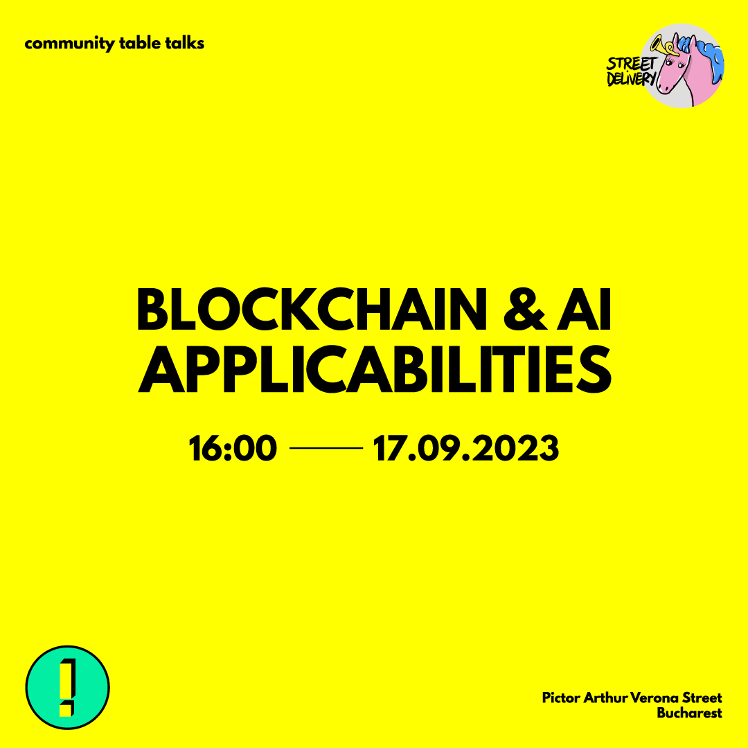 ngointercalat's tweet photo. This Sunday, 4 PM, join us at the Community Table! π#intercalat
At Street Delivery #17, we're diving into the superpowers of Blockchain & AI. β¨
Discover how these innovations are shaping our world. π‘ https://t.co/rLI8vtrfmv