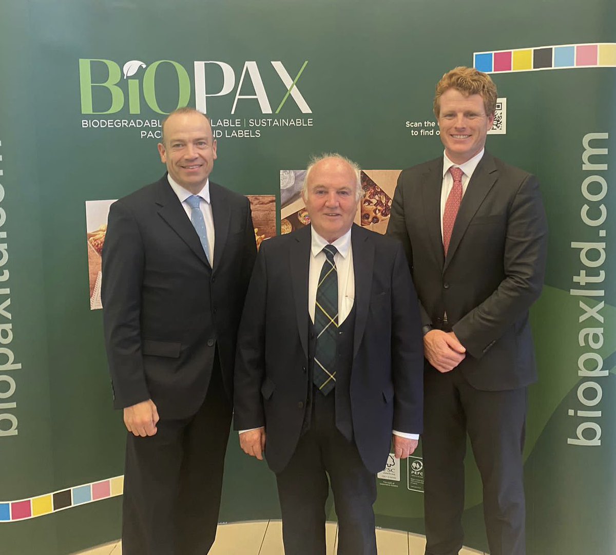 Congratulations to Dr Terry Cross &amp; his team for bringing a state of the art packaging production facility to West Belfast.  Their commitment to providing high value jobs as well as their efforts to help build a net zero carbon future are to be applauded