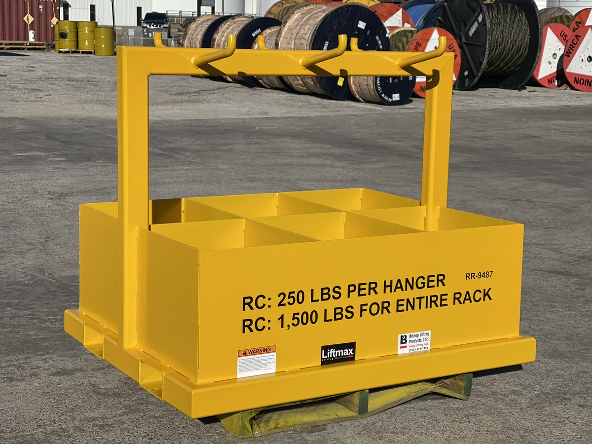 bishoplifting's tweet image. In need of some custom lifts?
This Liftmax Heavy Duty Chain Hoist Carrier comes with captive floors to keep load and hand chains organized and secured when transporting plus forklift pocket!

hubs.ly/Q0218q-w0

#RiggingEquipment #Lifting  #HeavyLiftingEquipment