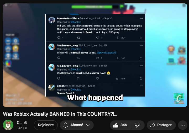 llMugetsull's tweet image. First non brazilian roblox youtuber to talk about south american servers situation, finally getting attention it deserved..
#RobloxLaunchSaServers