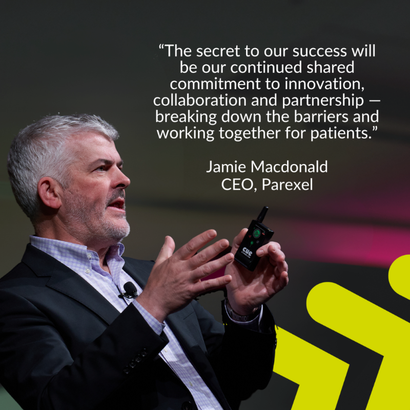 Parexel's tweet photo. It’s that time of year for some disruptive thinking! Our senior leaders are gearing up for #DPHARM2023. Catch @PeytonRHowell on Day 1 speaking with 7-time Olympic medalist &amp; cancer survivor @shannonmiller96. Don't miss Jamie Macdonald and @kushalgohil on day 2!