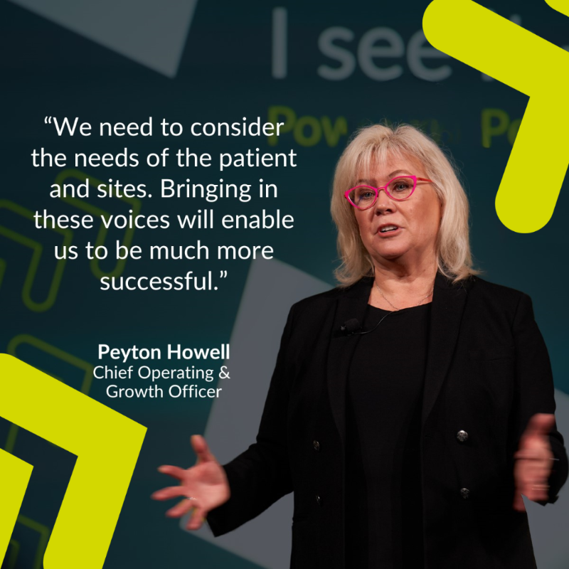 Parexel's tweet photo. It’s that time of year for some disruptive thinking! Our senior leaders are gearing up for #DPHARM2023. Catch @PeytonRHowell on Day 1 speaking with 7-time Olympic medalist &amp; cancer survivor @shannonmiller96. Don't miss Jamie Macdonald and @kushalgohil on day 2!