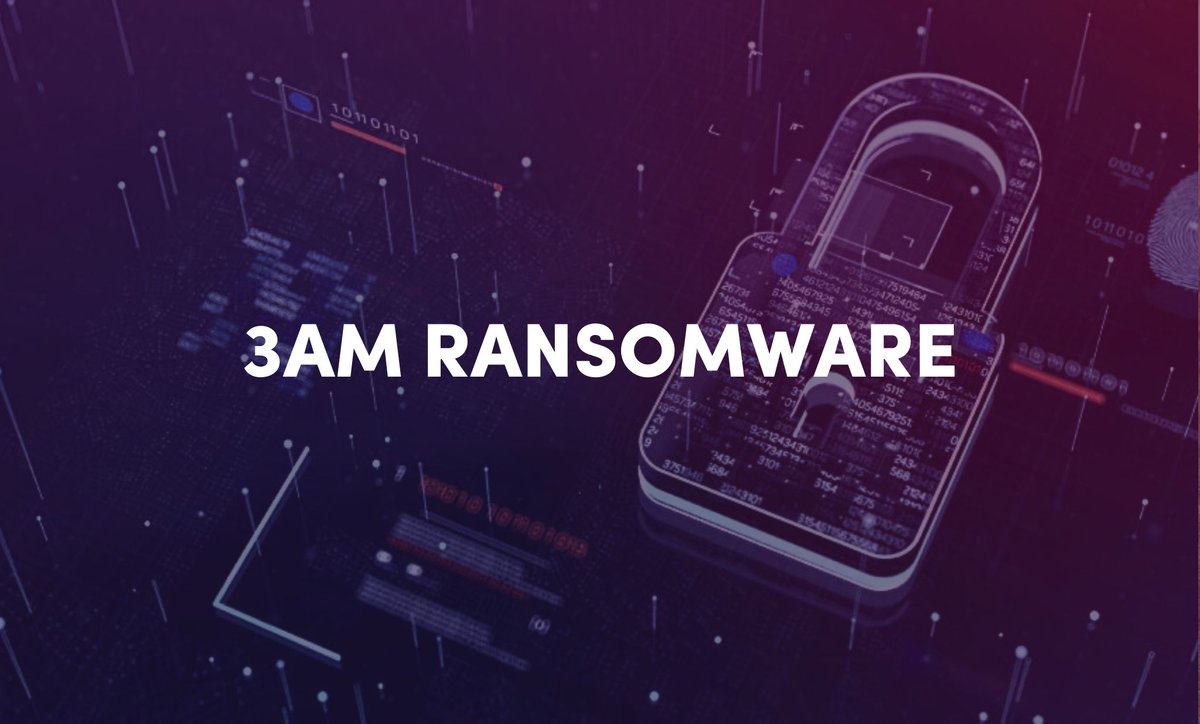 secure_blink's tweet photo. Discover the rare #3AM ransomware family, a #LockBit-linked strain used as a fallback. Learn about its limited usage & data extortion tactics in our threat analysis. 
Details: https://t.co/pkAK00CW19

#3AMRansomware #Cybersecurity #DoubleExtortion #Ransomware #Encryption #Threatfeed #SecureBlink