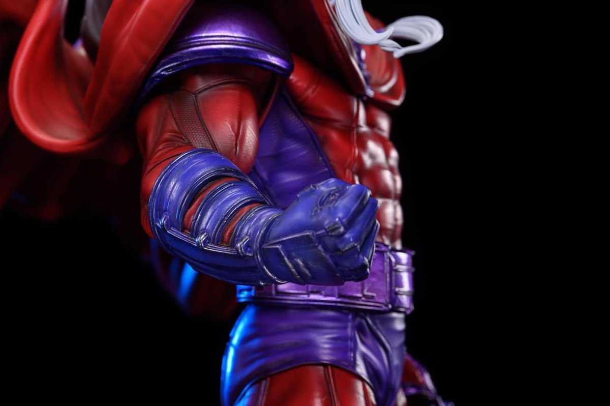 art_fabiano's tweet photo. Magneto I sculpted for ATF. Incredible painting 🤩 https://t.co/OWyb7ATpwq