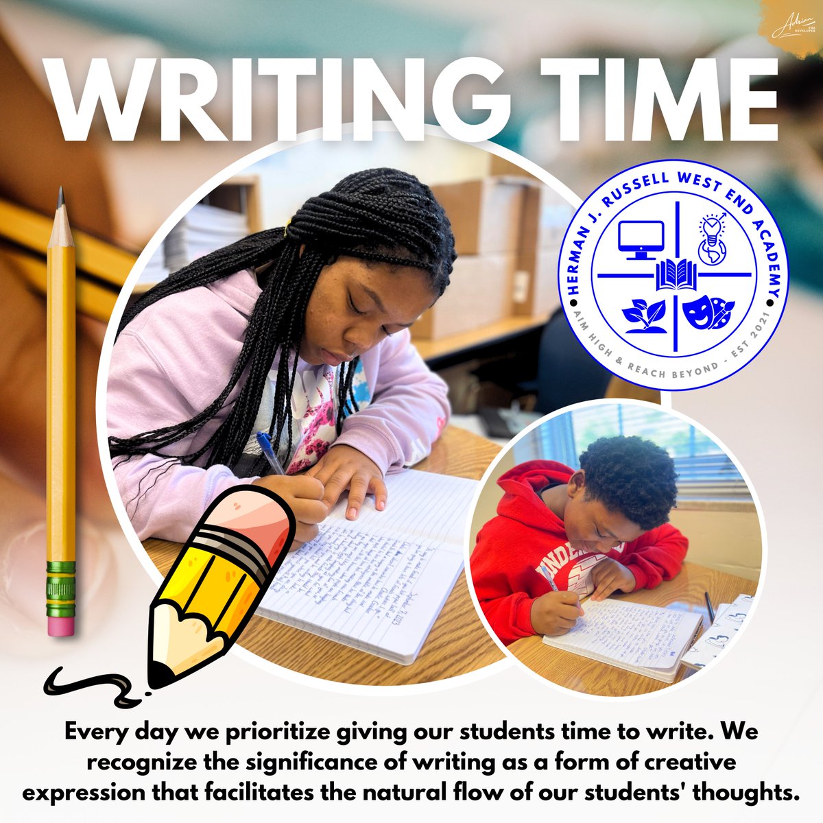 Adrian Williams (@creativeadrian3) on Twitter photo Every day we prioritize giving our students time to write. We recognize the significance of writing as a form of creative expression that facilitates the natural flow of our students' thoughts. @TDGreen_APS <a href="/Retha_Woolfolk/">Dr. Margul Retha Woolfolk</a> @APVENZEN_aps <a href="/HRWEACOUNSELING/">HJRWEACounseling</a> <a href="/apsupdate/">ATL Public Schools</a> Every day we prioritize giving our students time to write. We recognize the significance of writing as a form of creative expression that facilitates the natural flow of our students' thoughts. @TDGreen_APS <a href="/Retha_Woolfolk/">Dr. Margul Retha Woolfolk</a> @APVENZEN_aps <a href="/HRWEACOUNSELING/">HJRWEACounseling</a> <a href="/apsupdate/">ATL Public Schools</a>
