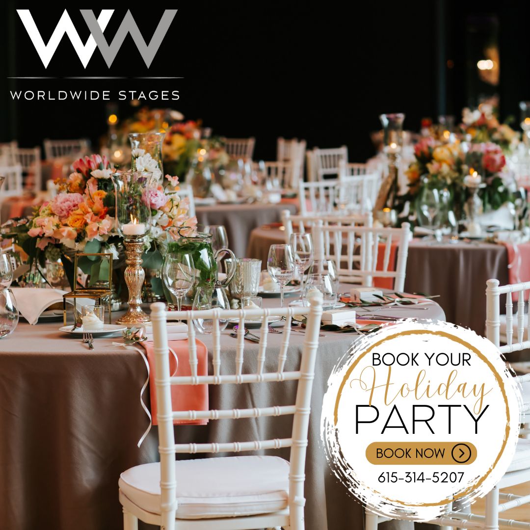 Don't miss out on the opportunity to create unforgettable memories in a world-class setting. Book your next Corporate Event, Gala, Seminar, or Party at Worldwide Stages! Reserve your date now before its booked!
#events #corporateevents #holidayparty